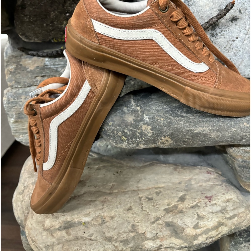 Vans old School- Suede and Canvas with Pop Cush insoles